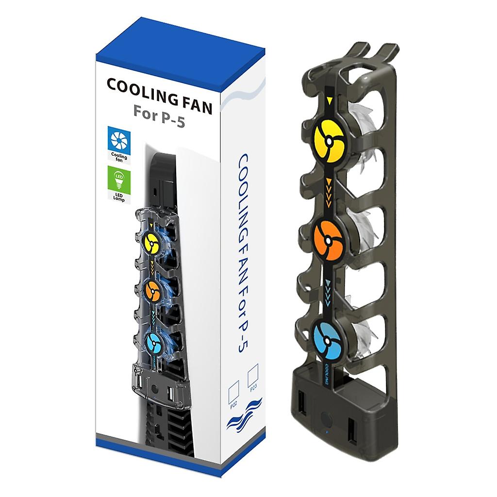 For Playstation5 External Host Cooling Fan Game Console High Speed Cooler Fans