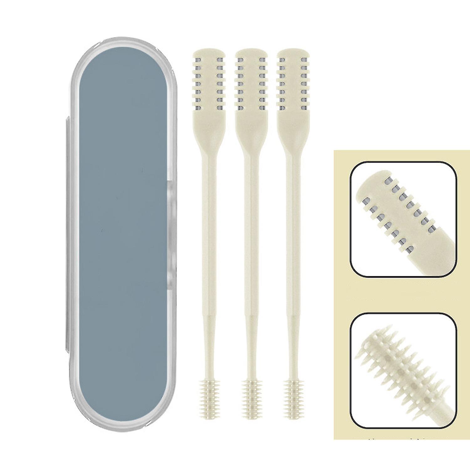 The Double-headed Scraper Manually Cleans The Nostrils