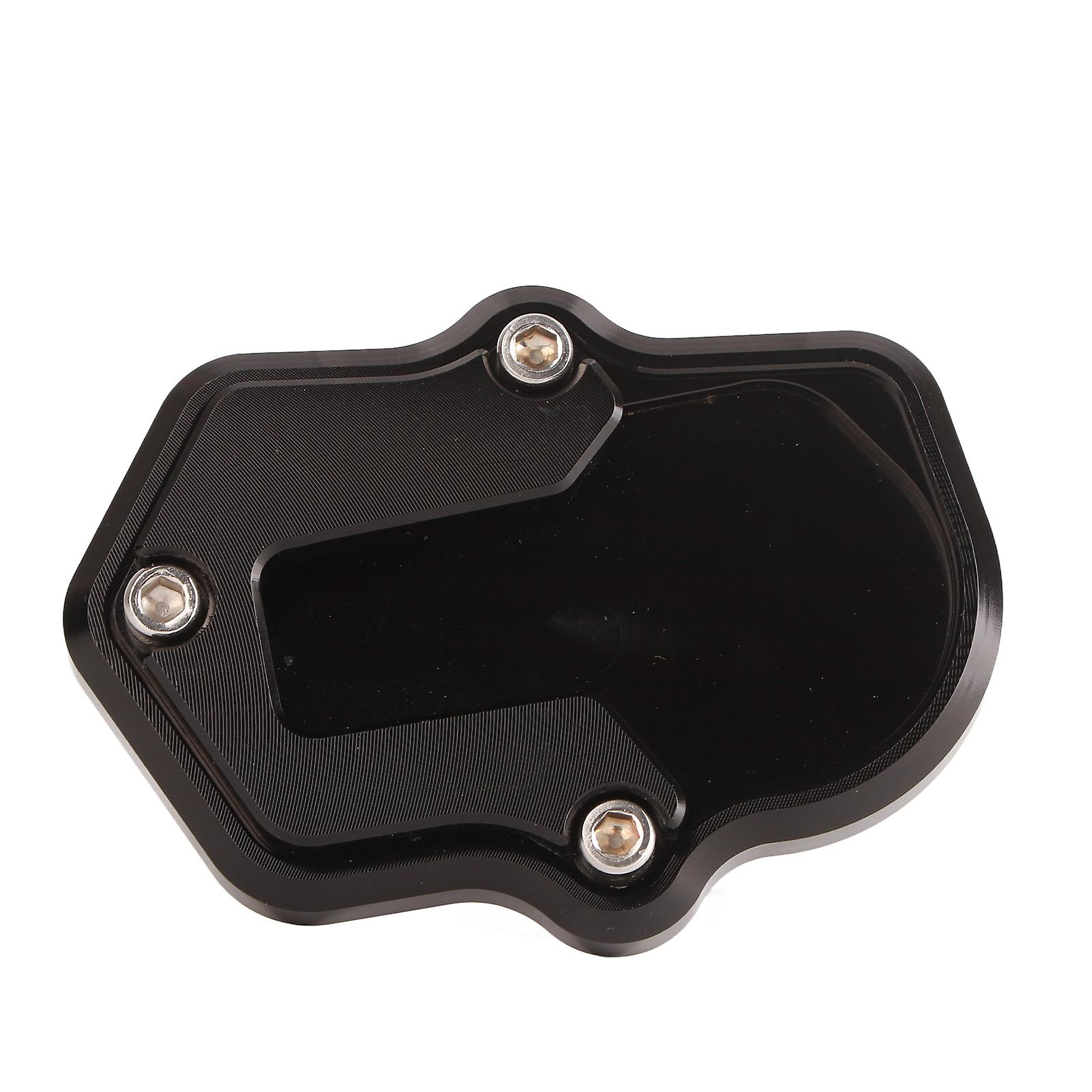 Motorcycle Side Stand Pad Enlarger Side Stand Enlarger Pad Holder Fit for F900R/F900XR 2019‑2021Black