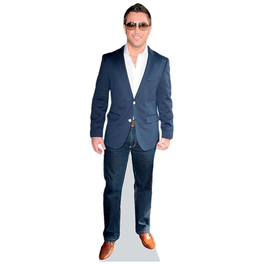 Gino D'Acampo# Cardboard Cutout (lifesize OR mini size). Standee. Stand Up.