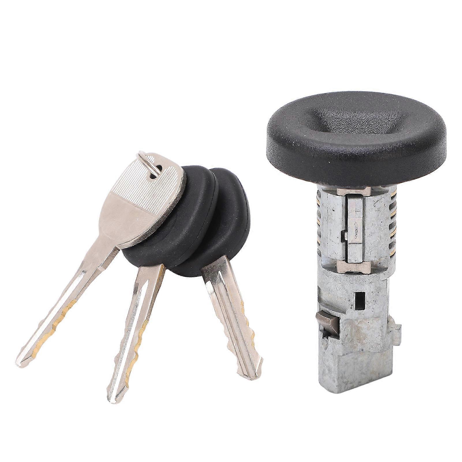 Ignition Lock Cylinder 15794826 Lock Cylinder Kit with Key Replacement for Hummer H2 2008‑2009