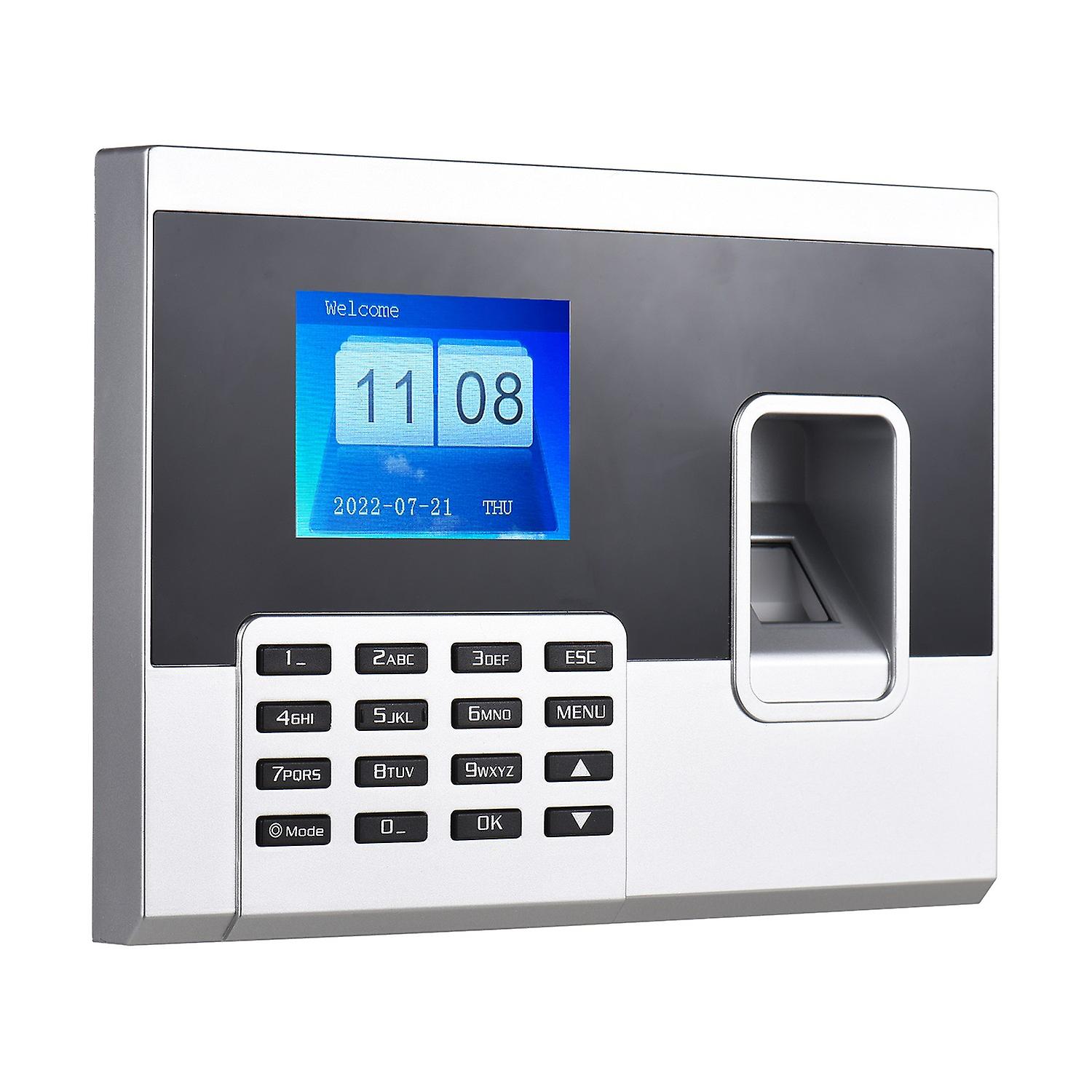 Fingerprint Password Attendance Machine Access Control Time Clock Recorder Employee Checking-in Reco