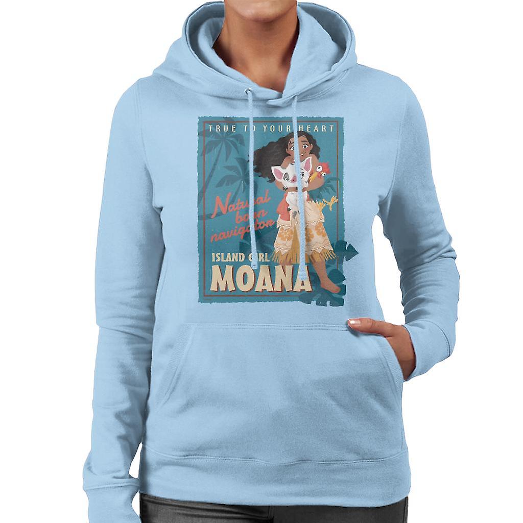Dámská dívka Disney Moana ' s kápí na tričko