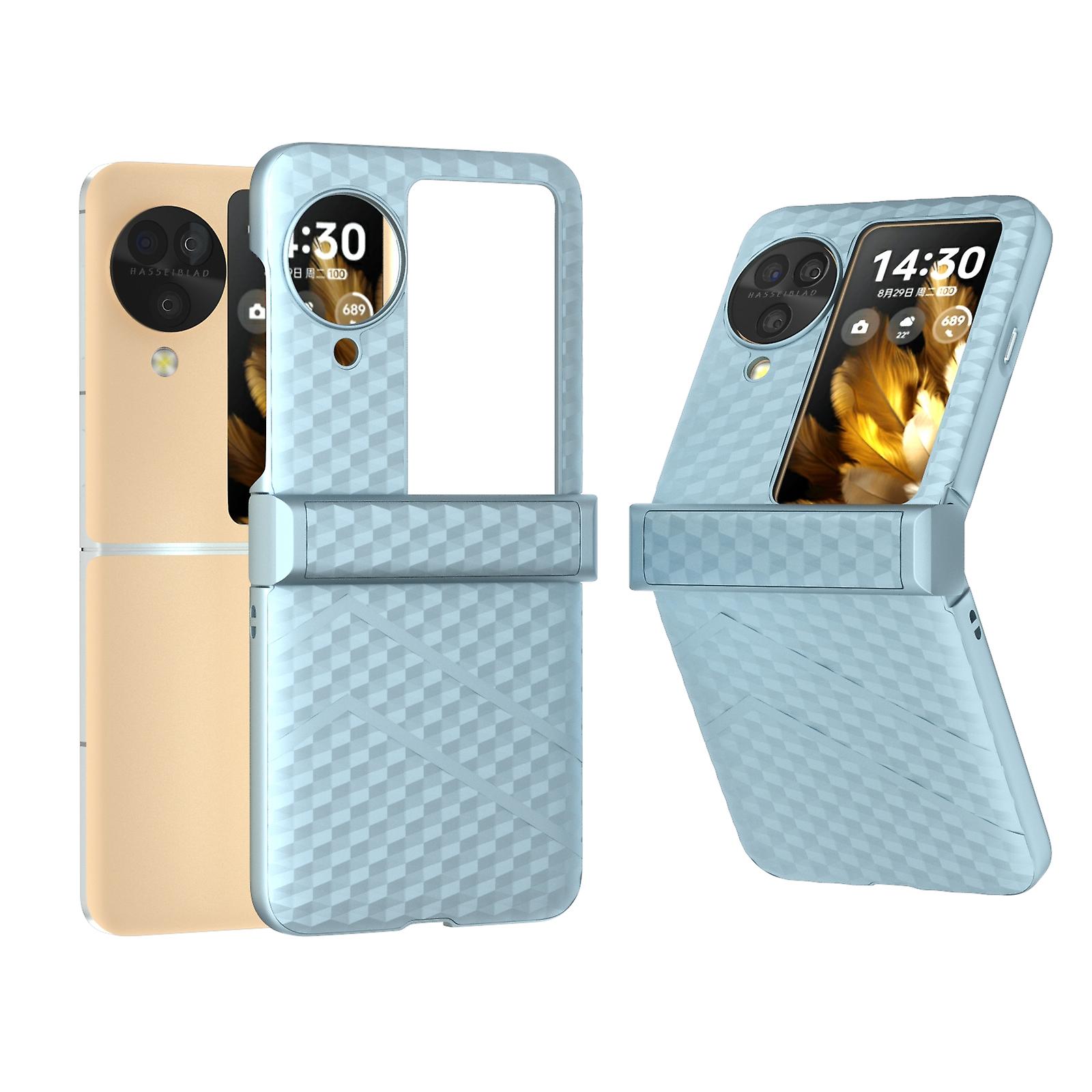Wave Pattern Matte PC Case For OPPO Find N3 Flip