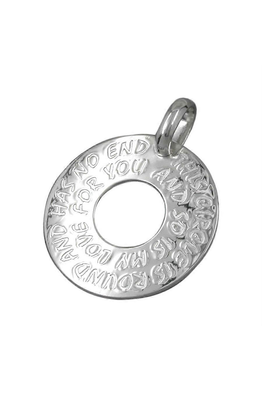 Pendant This Circle Is Round.. Silver 925 - Gl90226