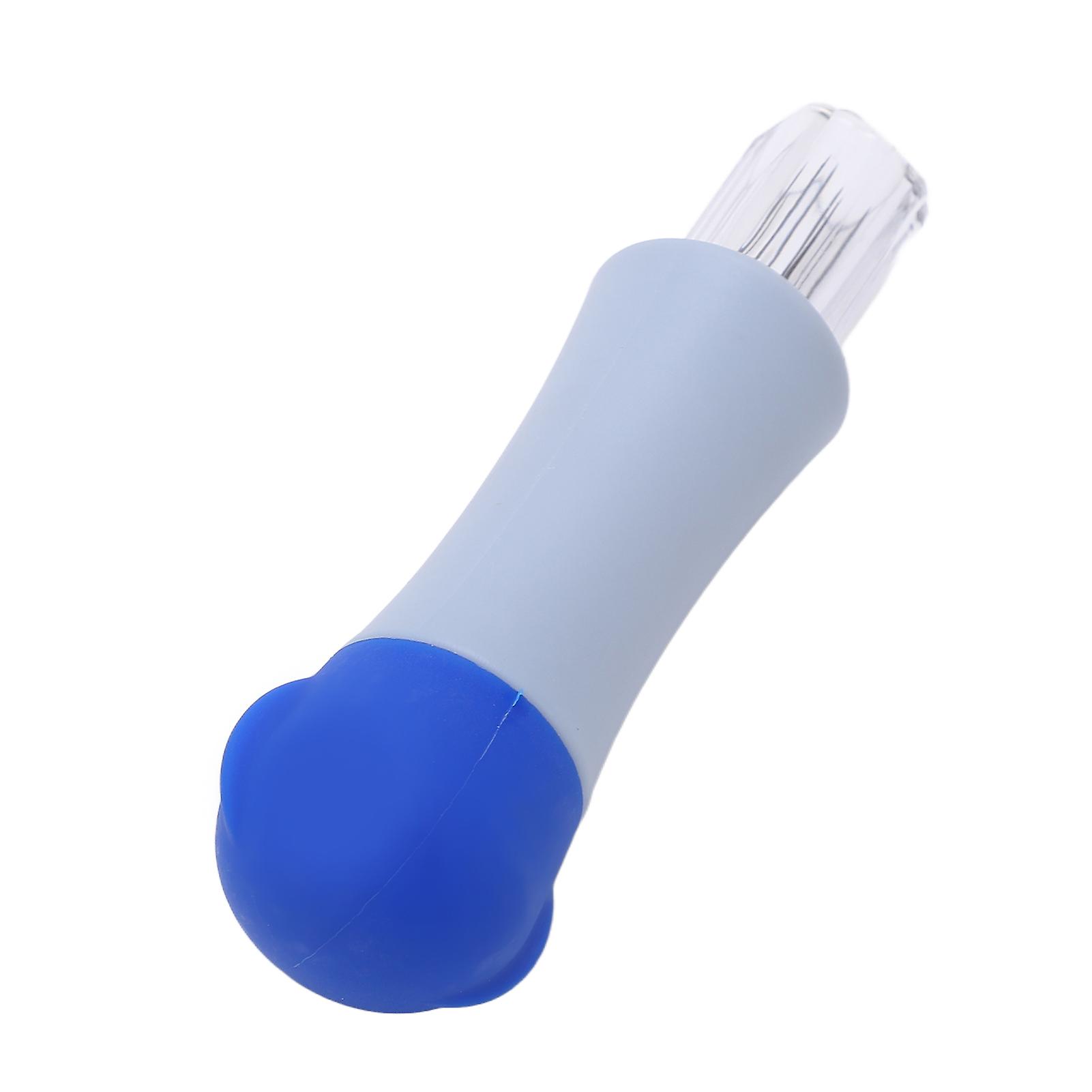 Felting Needles Spring Device Transparent Tube Handle Design Replaceable Inner Needle DIY Stainless Steel Felting Pen 