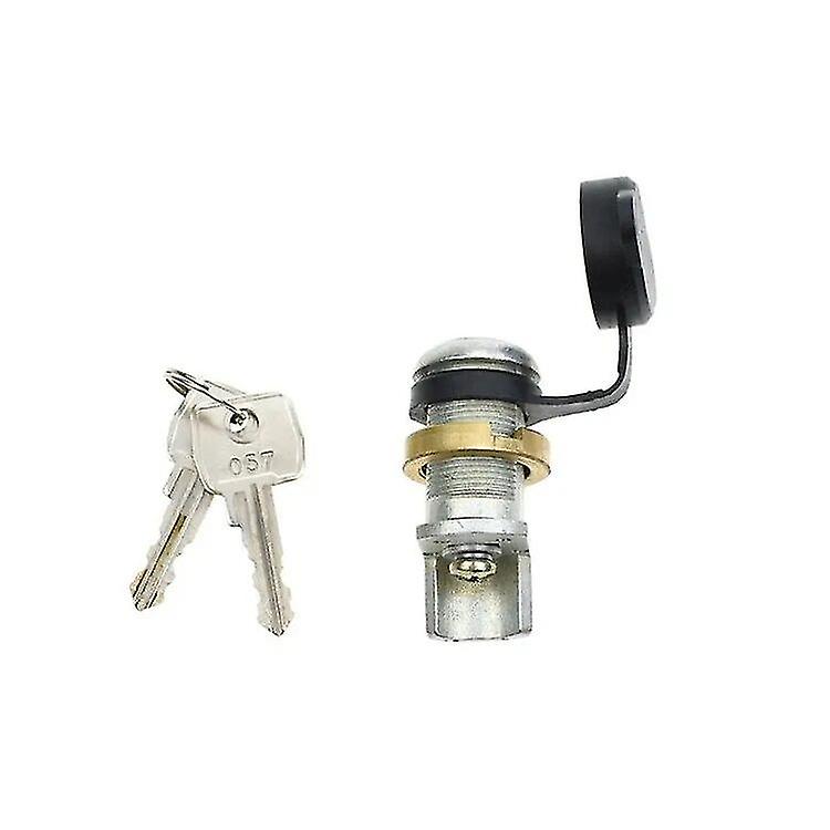 Barrel Lock & Keys Suitable For Ifor Williams Knott Avonride Trailer Hitch Lock
