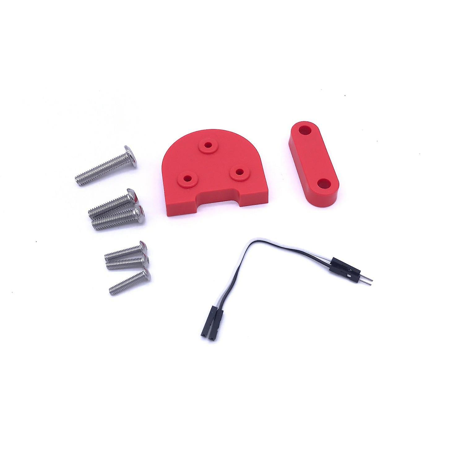 赤い電動スクータータイヤホイールマッドガードスペーサーキック