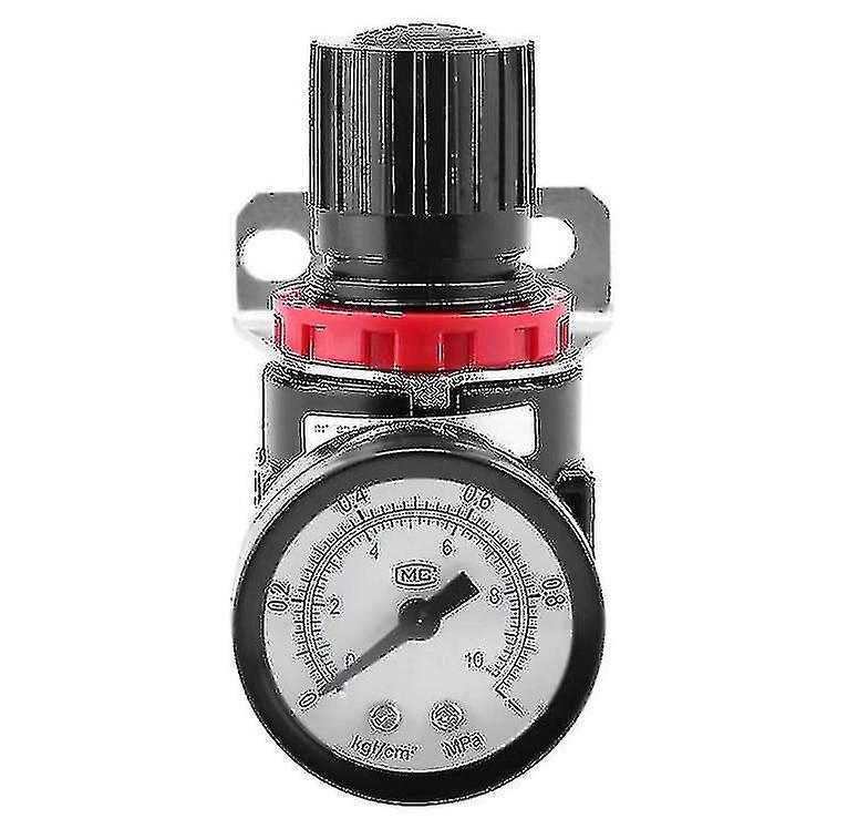 AR2000 Air Control Compressor Pressure Regulator with Relief Valve Gauge