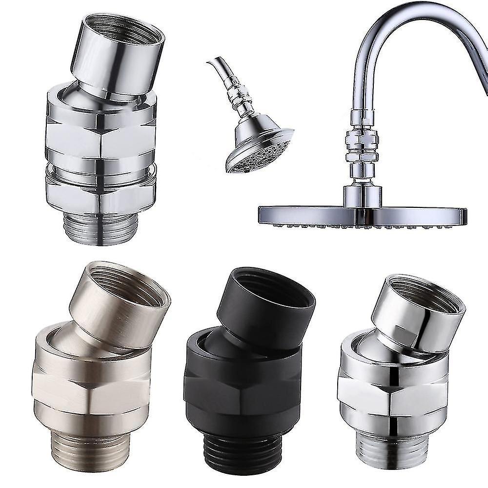 Brass Adjustable Shower Head Swivel Ball Adapter