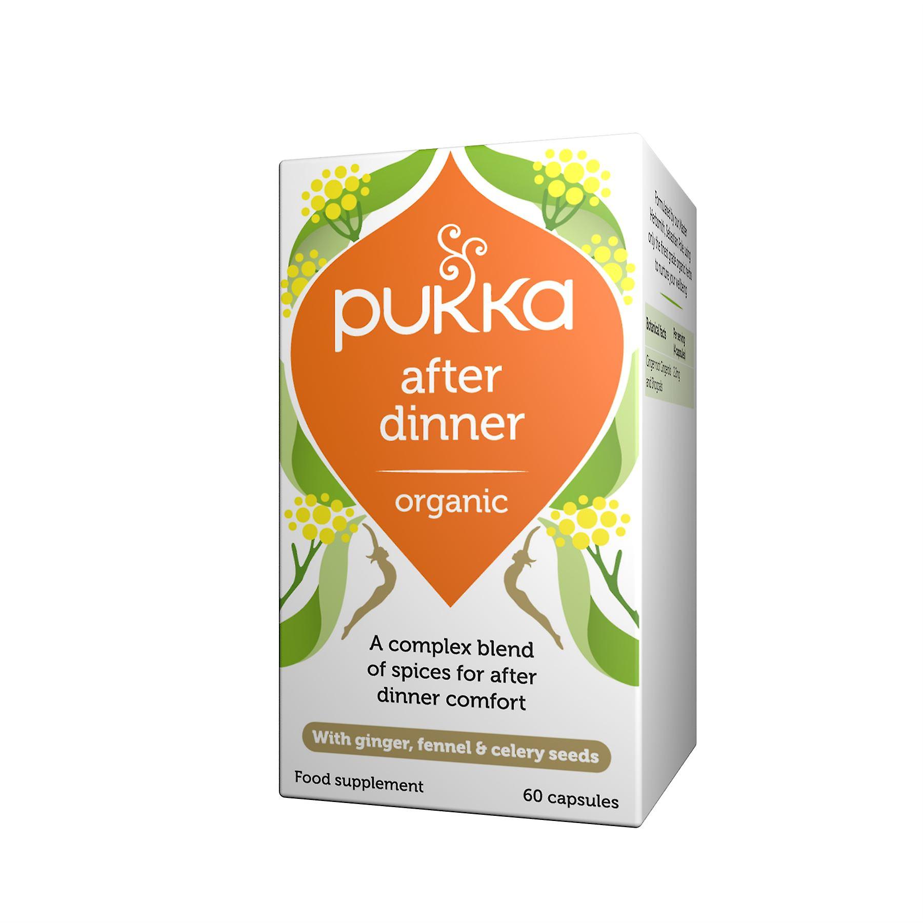 Pukka Herbs Organic After Dinner - 60 Capsules