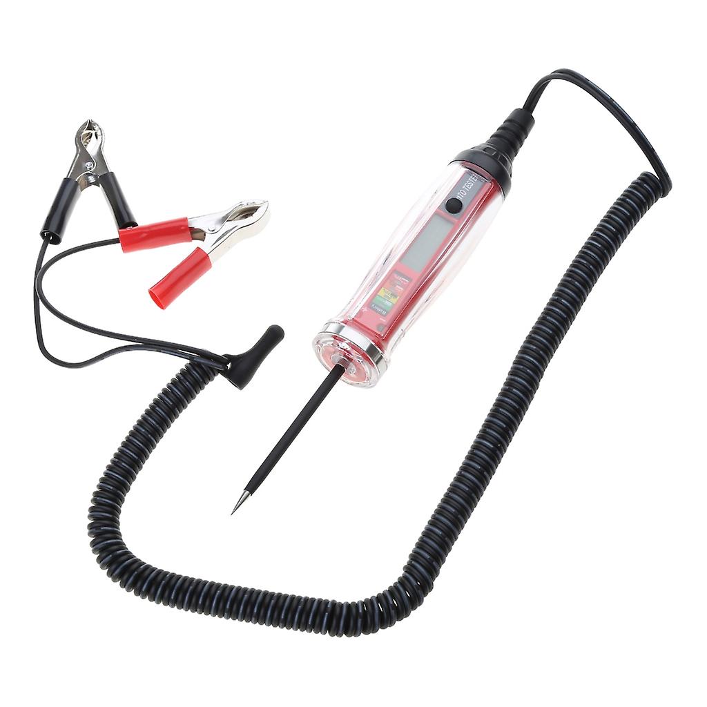 Light Tester Auto Test Light Auto Ciruit Tester with LCD Backlight Display Pen