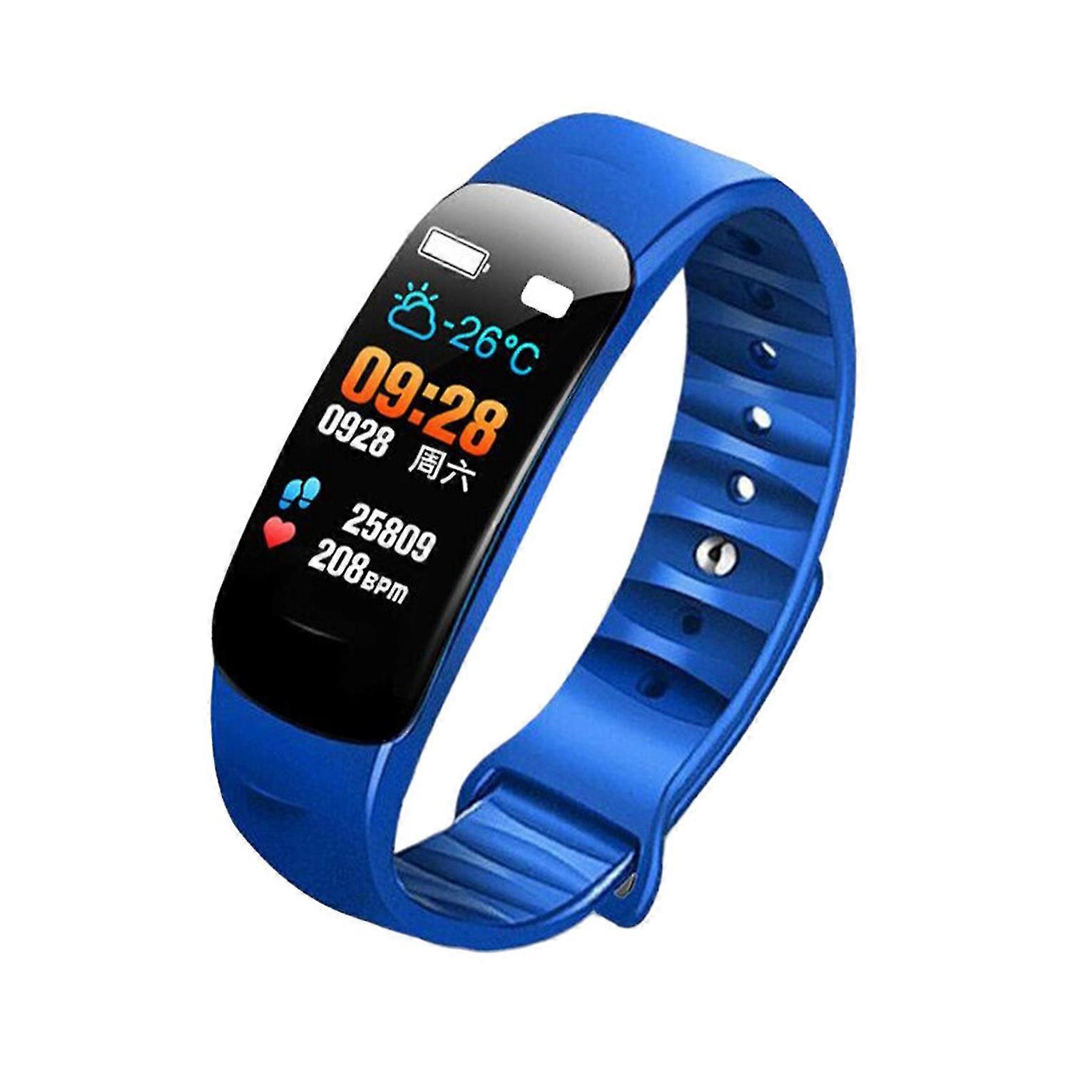 Smart Bracelet HD-compatible Waterproof Fitness Tracker Bluetooth-compatible Comfortable Silicone Wr