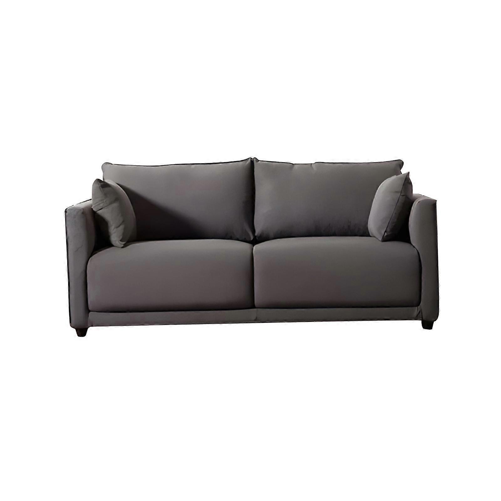 Multi Seater Sofa Compact Breathable Versatile Modern Stylish Dorm Furniture Grey
