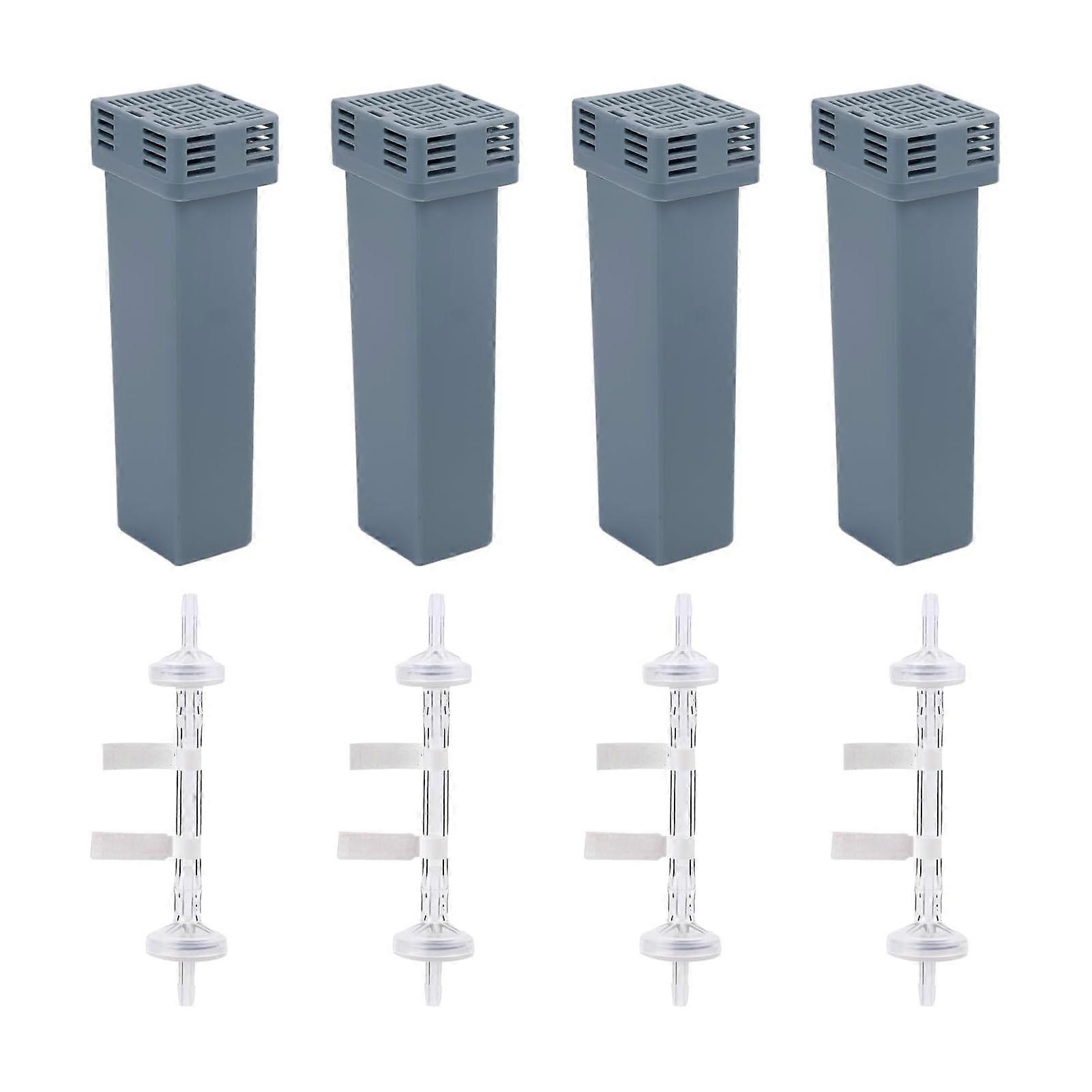 4Pcs Filter Replacement Kit with Check Valves Super Craftsmanship Simple Installation Efficient Cartridge Filter for So Clean 2