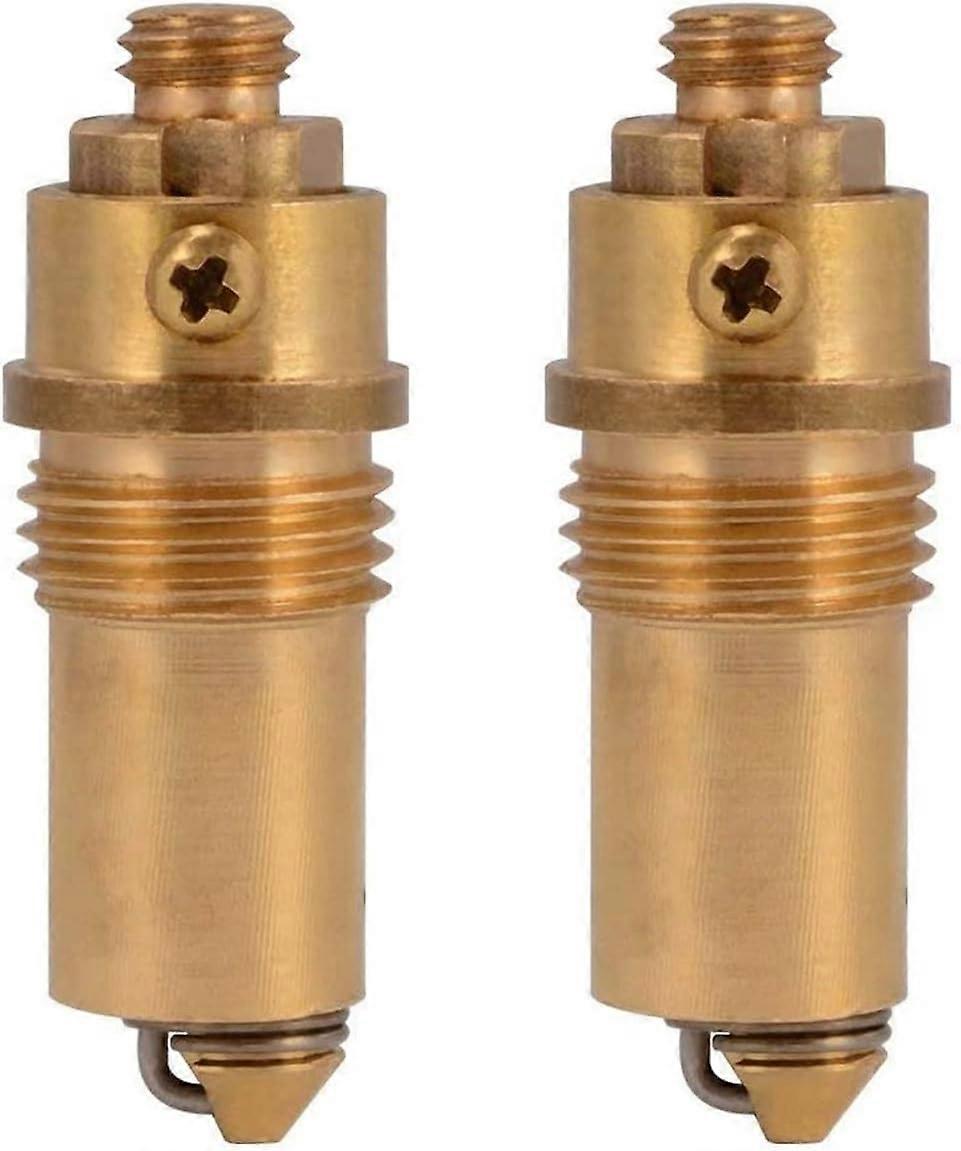 2pcs Brass Plug Replacement Bolt, Brass Pop-Up Click Bolt, Slotted Plug Bolt Assembly