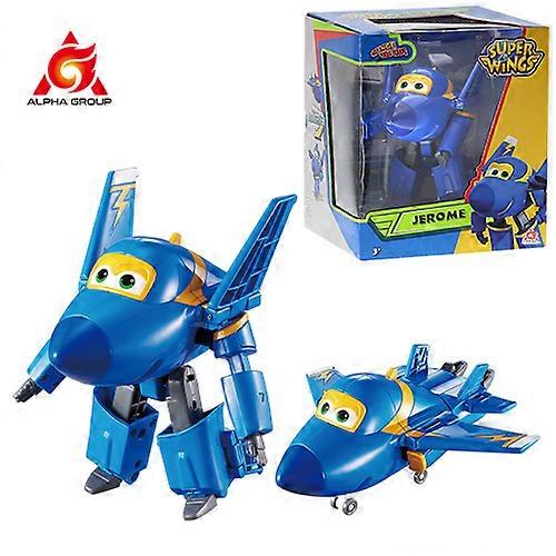 5 Inches Transforming Tony 2 Modes Transformation From Robot To Airplane Deformation Action Figure Kid Toy Gift