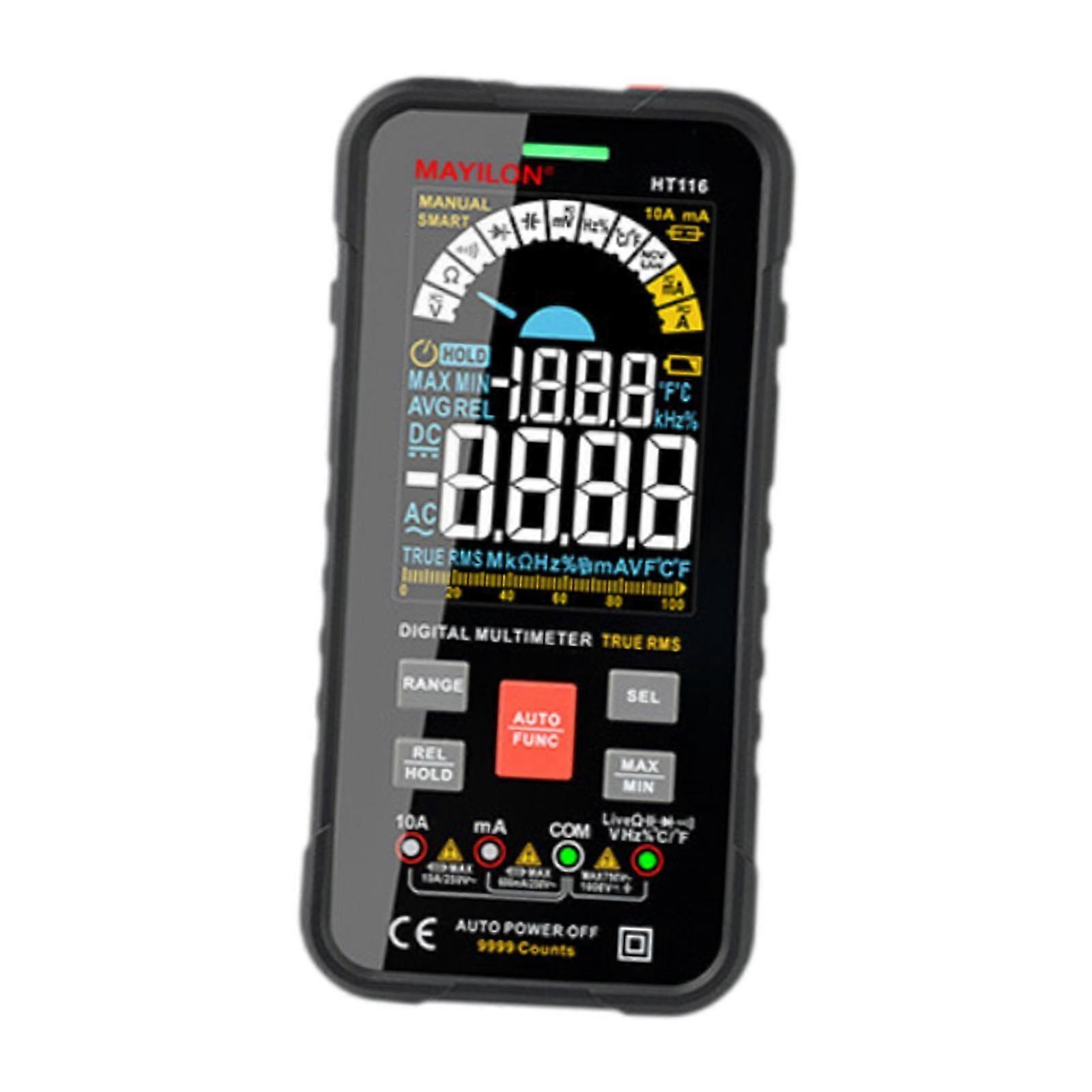 Digital Multimeter Portable Accurately Current Meter Electrical Multi Tester