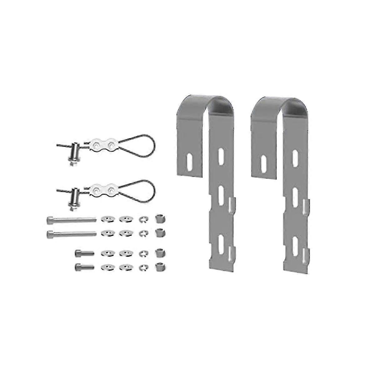 Solar Panel Mounting Bracket Simple Installation 2 Pcs Balcony Solar Module Bracket Solar Panel Hol