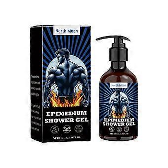 Gel Doccia Potenziato da Uomo Profumo Detergente Profondo a Lunga Durata 100ml