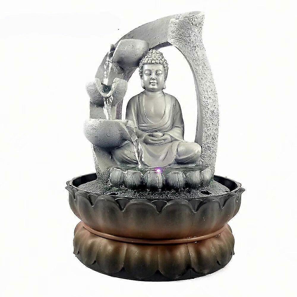 Buddha Resin Fountain With Led Light