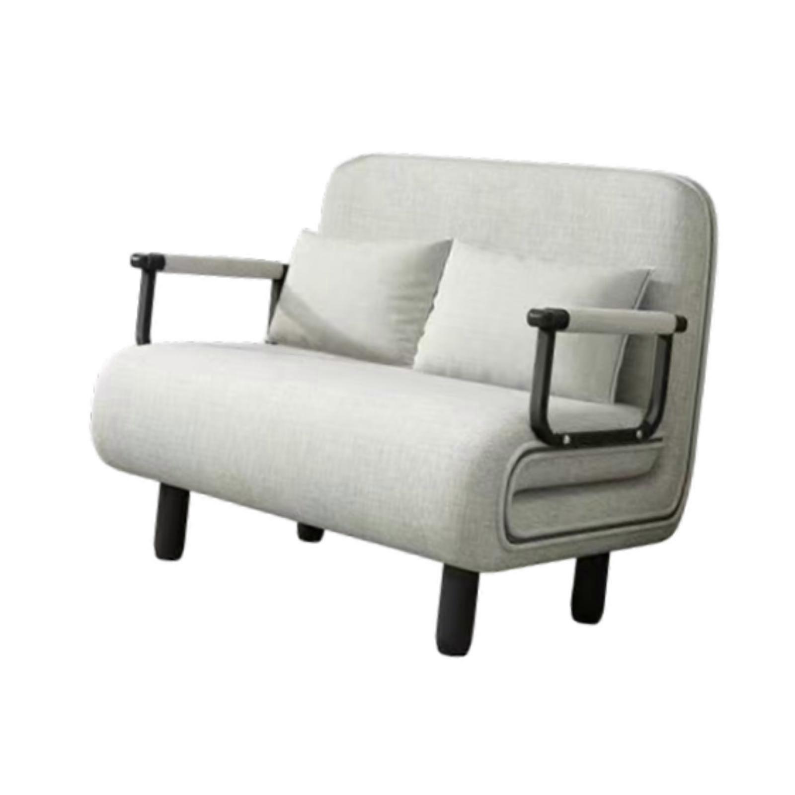 Folding Sofa Bed Ergonomic Simple Lounge Couch with Pillows Sleeper Sofa Bed