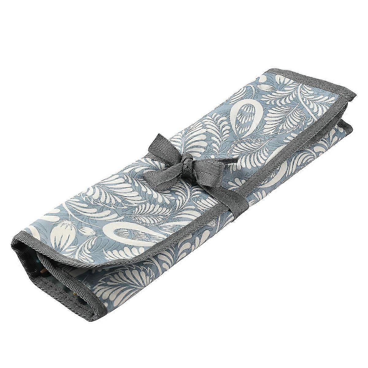 Empty Knitting Needles Pouch Storage Bag Crochet Hooks Sewing-a