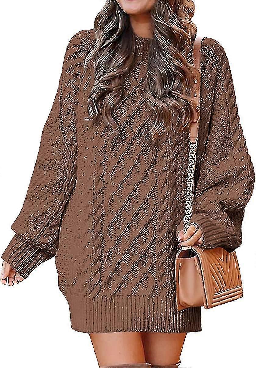 Ilwhe Women's Oversized Sweater Dress