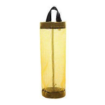 2 Packs Plastic Bag Holder,mesh Hanging Storage Dispensers