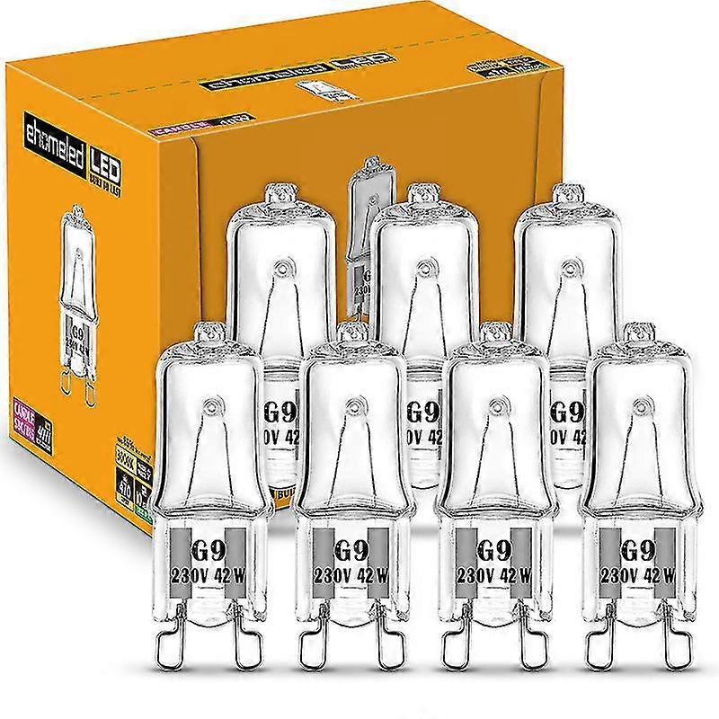 10 X  G9 28w=40w Dimmable 370 Lumen C Rated Halogen Bulbs