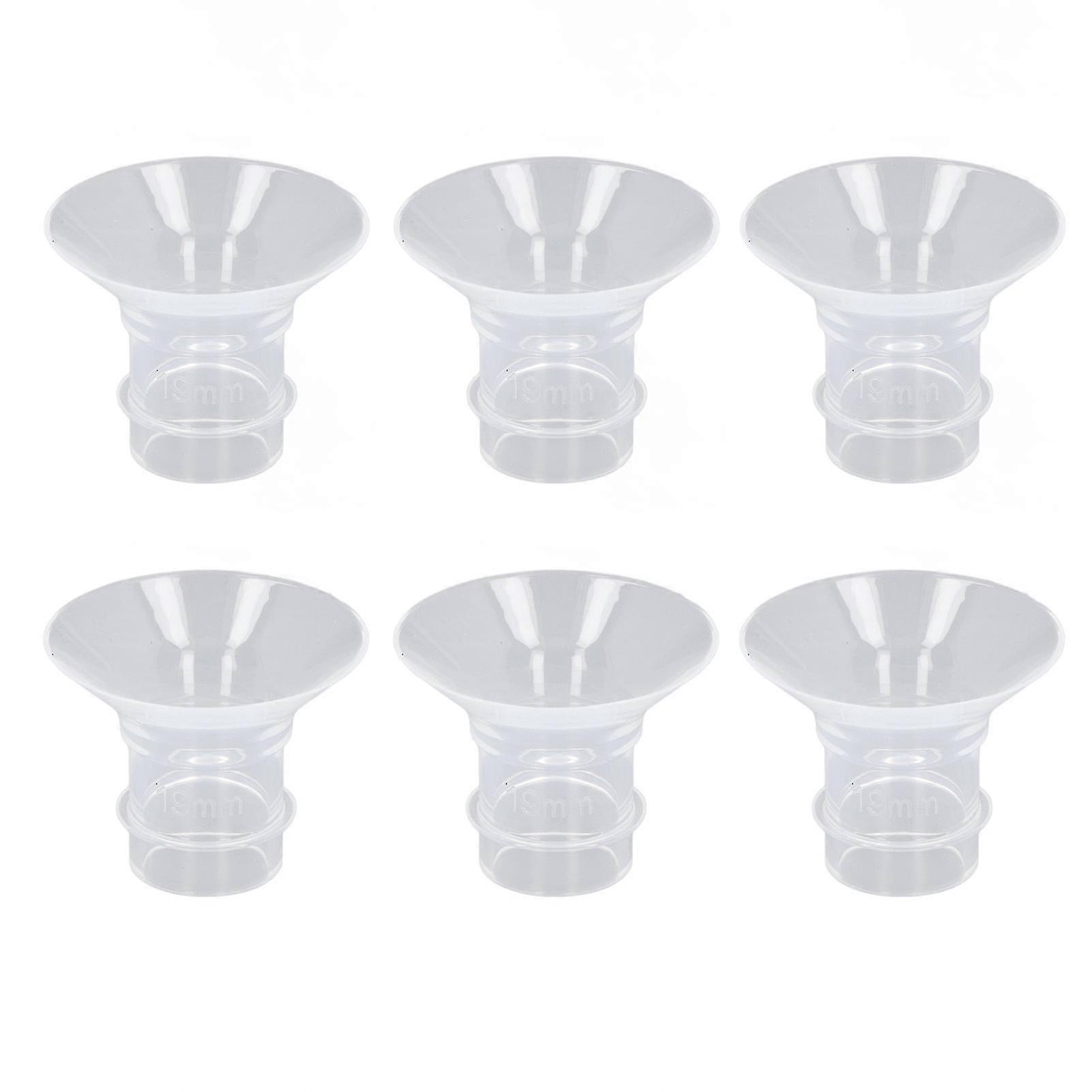 6pcs Flange Inserts Hands Free Bust Pump Wearable Portable Spectra 24mm Shields Flanges