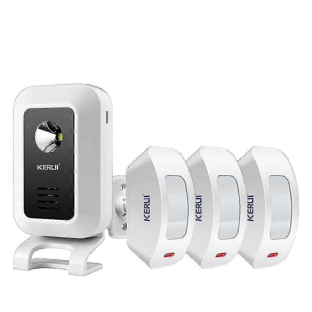 M7 welcome motion sensor security alarm 32 songs doorbell chime wireless smart home led night light door window store shop
