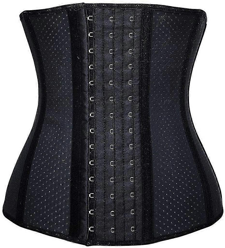 waist trainer for women underbust latex sport girdle corsets cincher hourglass body shaper