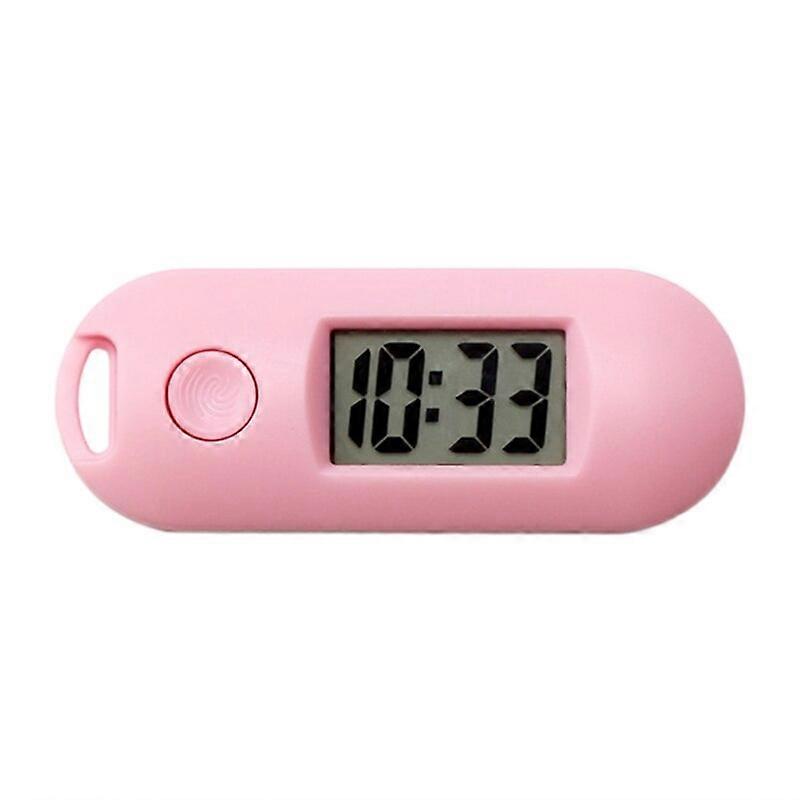 Mini Portable Silent Digital Electronic Clock for student Exam Study Library Y4QC