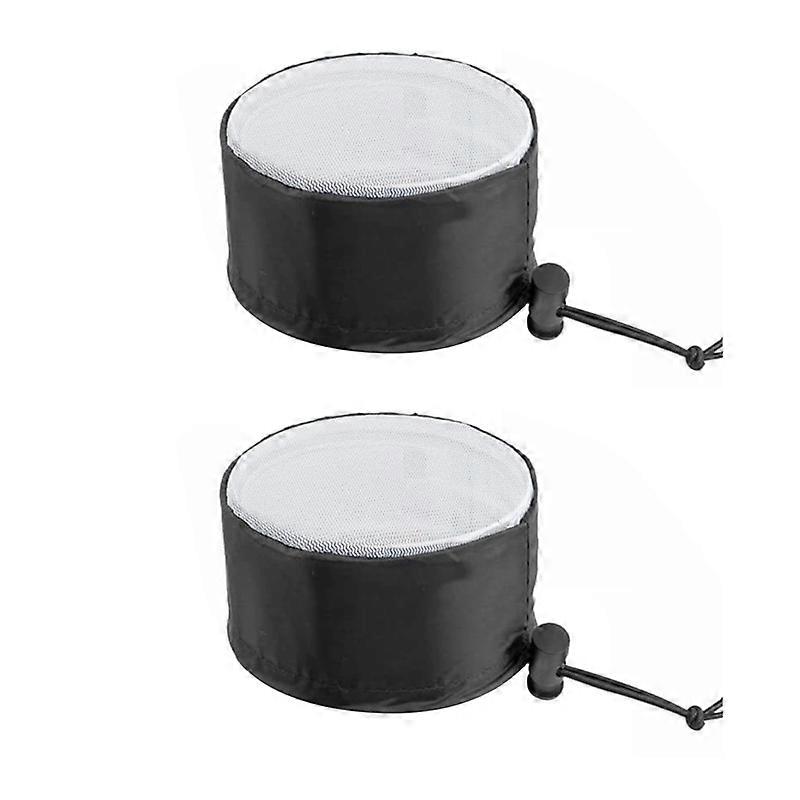 1Set Tents Vent Cover Duct Filter Vent Cover Grow Filter Cover With Elastic Band And Fixed Buckle To Dust-Proof