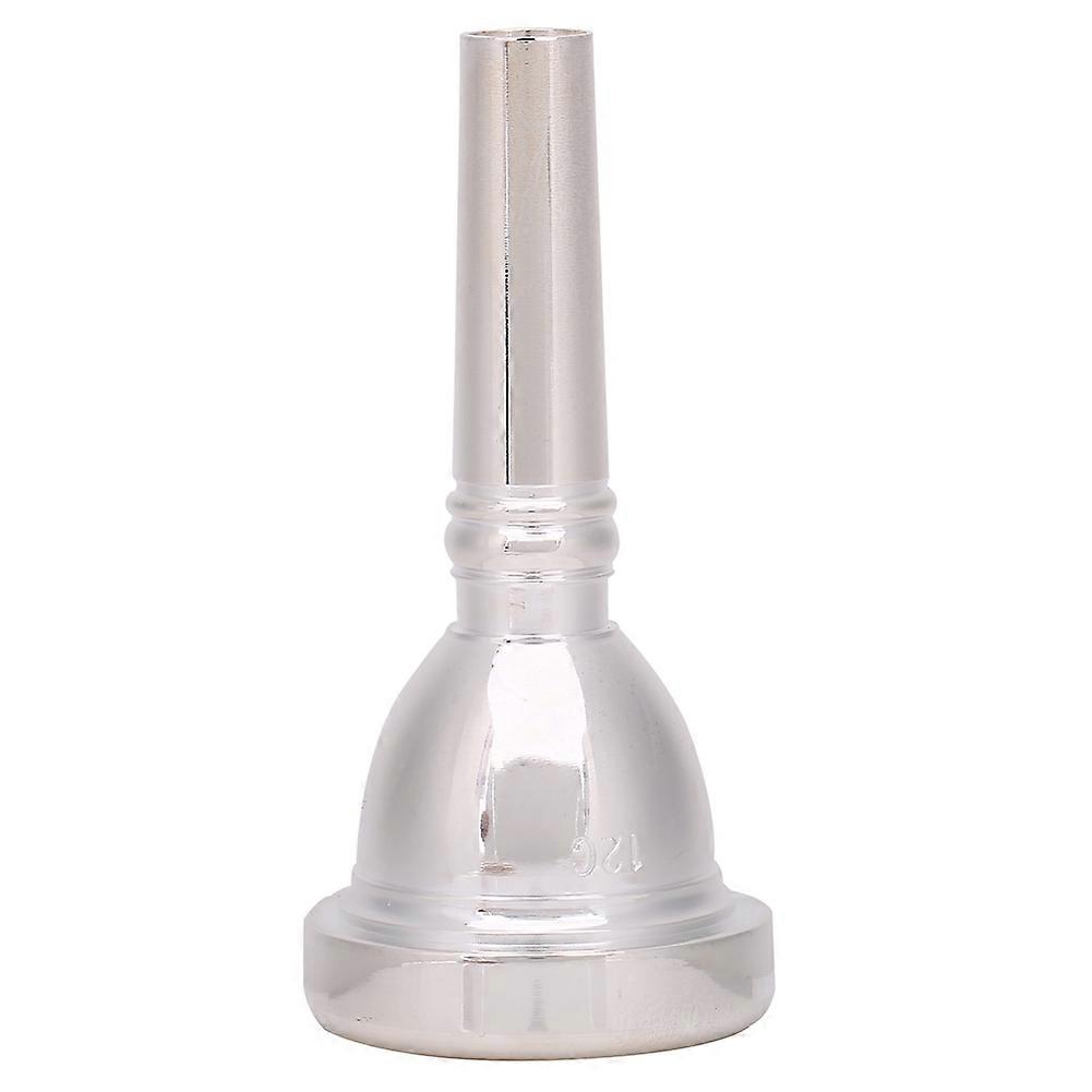 Placcatura in argento 12C Universale Trombone Alto Bocchino Strumento Musicale Accessorio