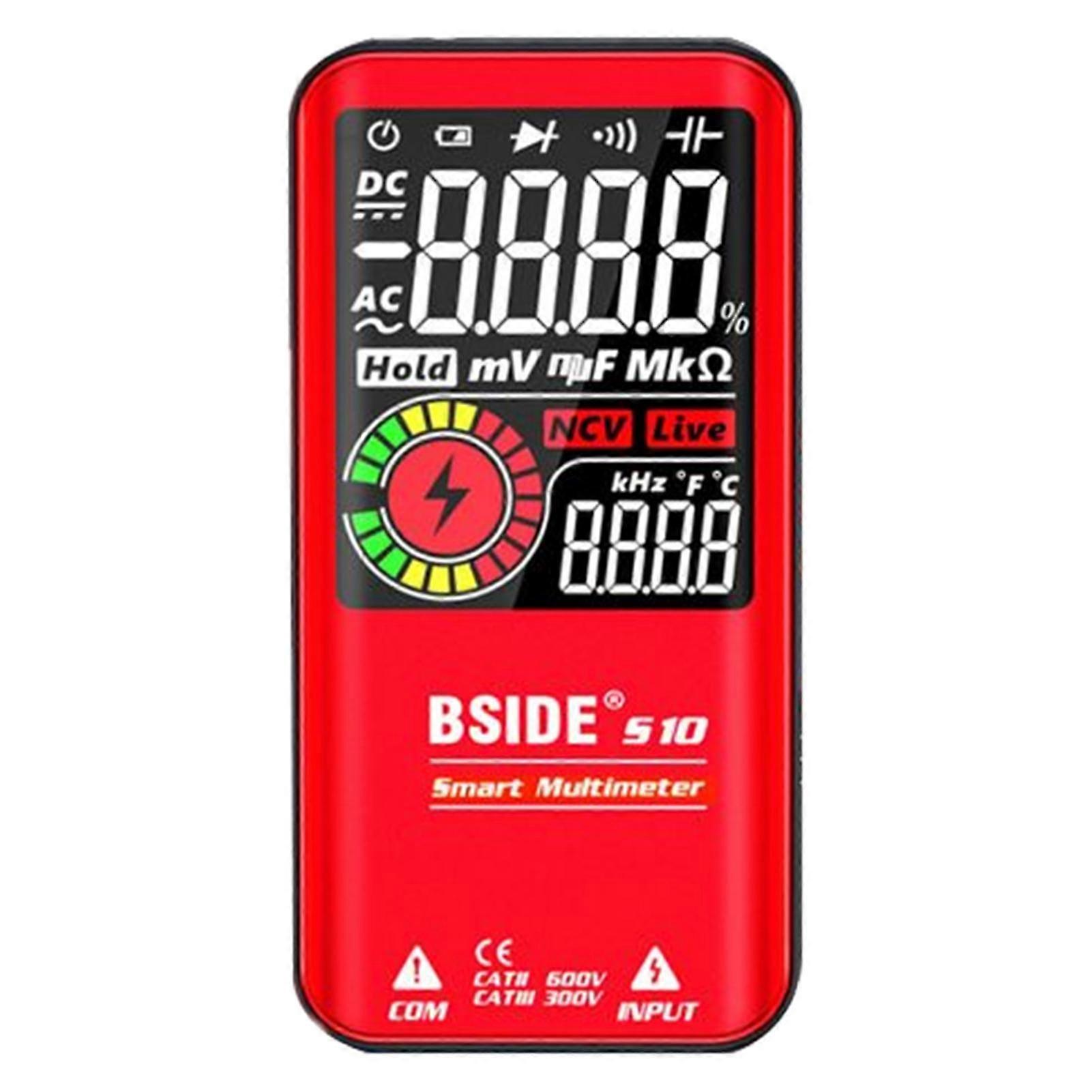 Smart Digital Multimeter Lcd Display Electrician Maintenance Detector Anti-burn High-precision Voltage Indicator