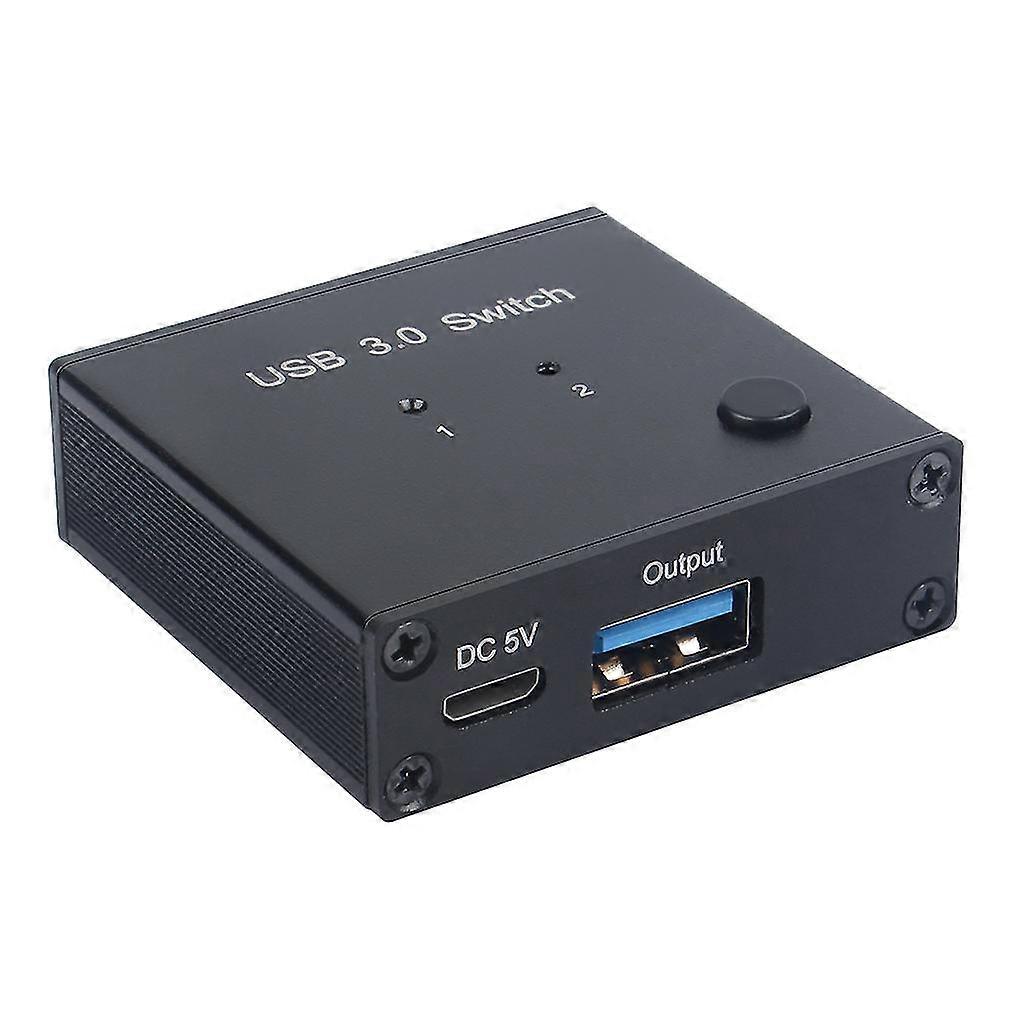 Usb Switch Selector Kvm Switch 2 Computers Sharing 1 Usb Device Switcher Box