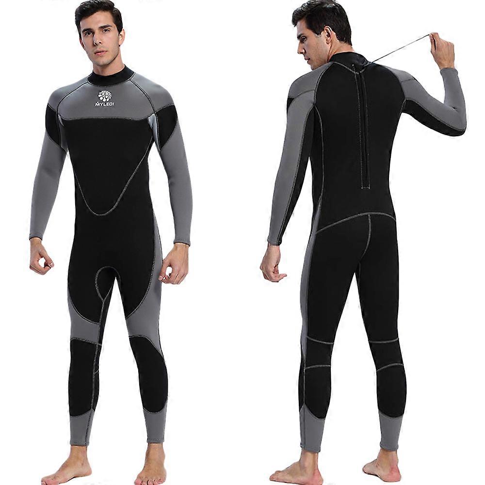 Men 3mm Neoprene Wetsuit Surfing Swimming Diving Suit Wet Suit
