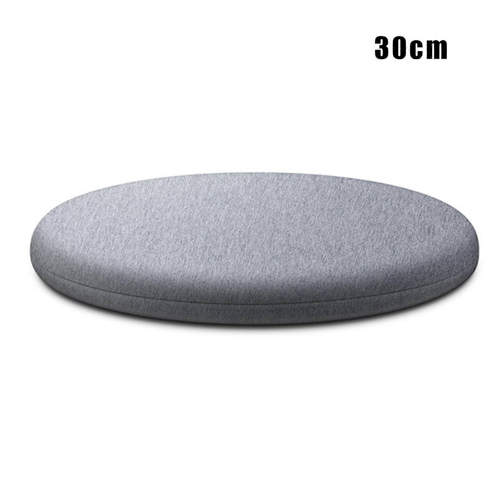 Round Memory Foam Cushion Comfortable Breathable Padded Stool Cover Washable Mat for Home Bedroom Living Room