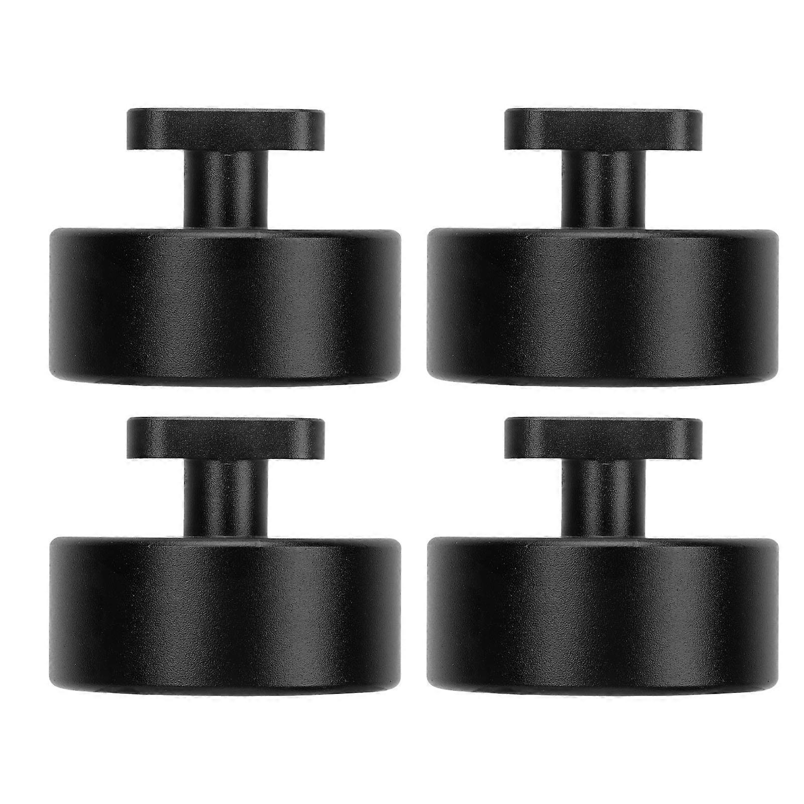 4PCSジャックパッドビレットアルミニウムリフトポイントジャックアダプターパックC7 Z51 Z06 C6Z06ブラックYEMAA用ジャックパッドスタンド