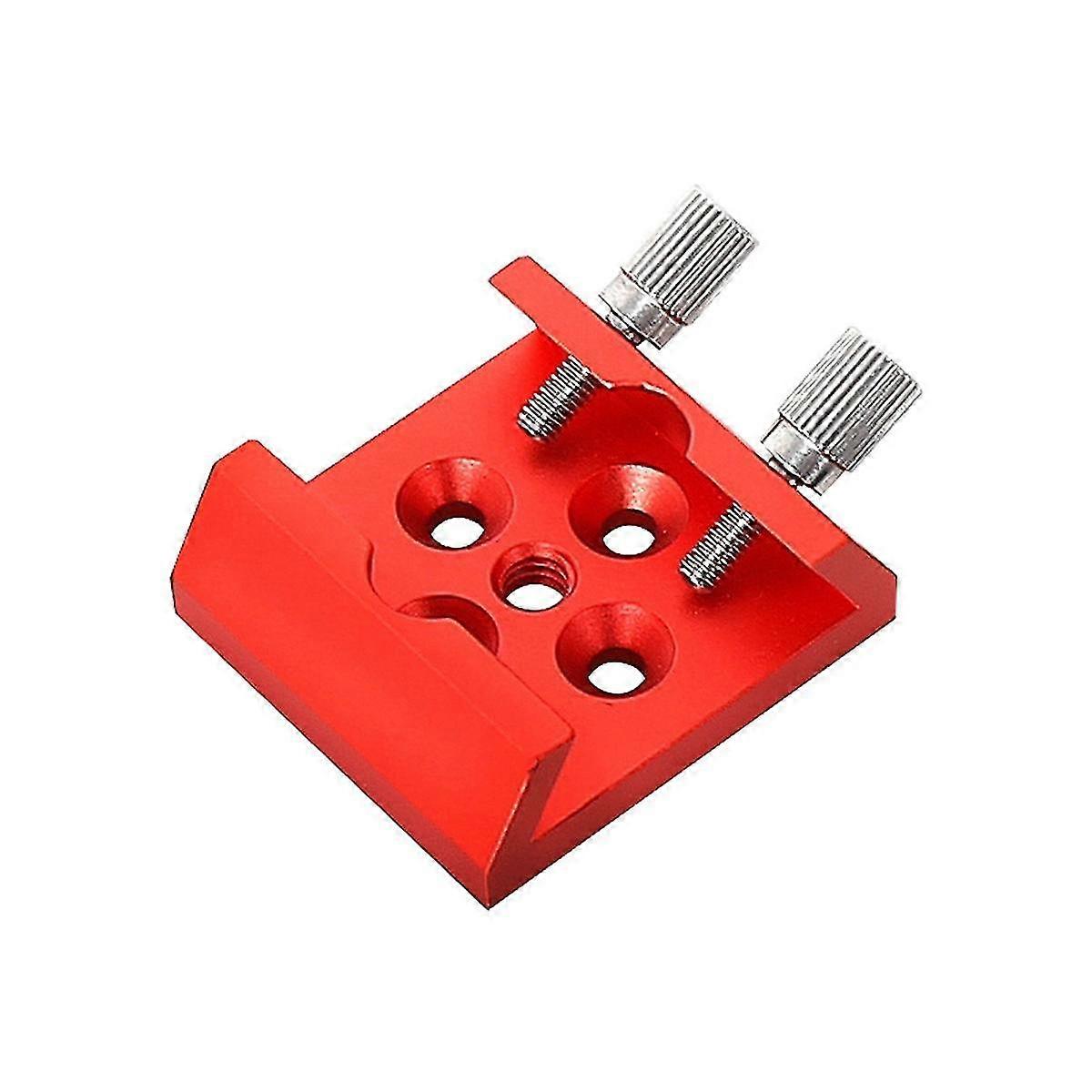 Telescope Finder Scope Base Mount Adapter Flat Base For Dovetail Slot 1/4 Thread Conversion Accessories Red