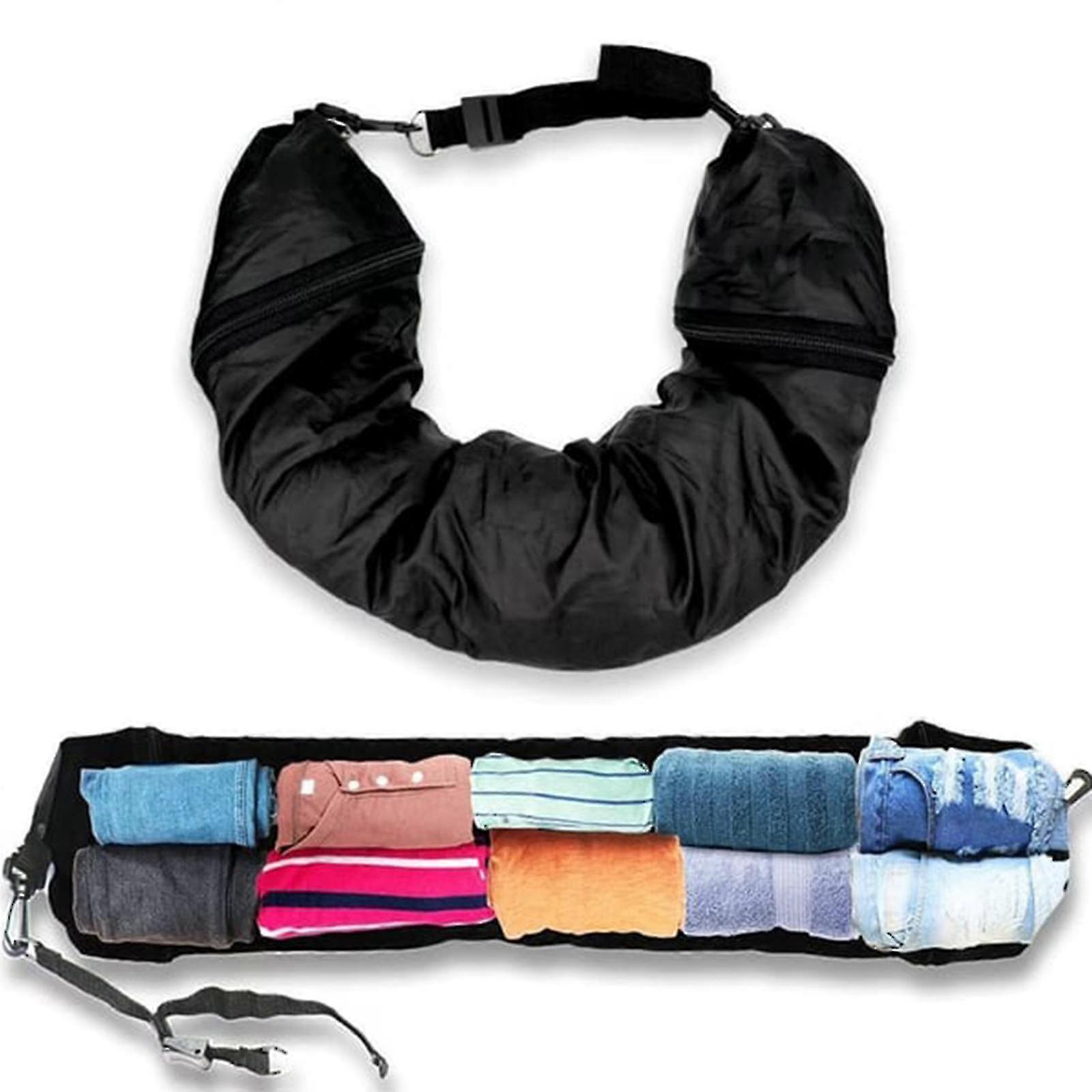 Travel Pillow You Stuff With Clothes, Stuffable Travel Pillow Transforms Into Ex-dwdz