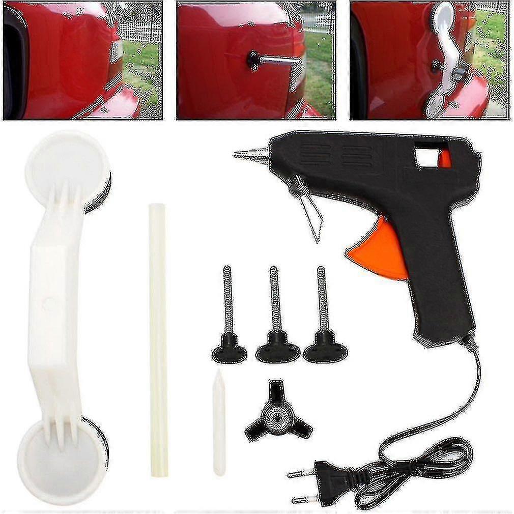 Hail Dint Dings Damage Repair Remover Puller Removal Tool Car Dent Kit