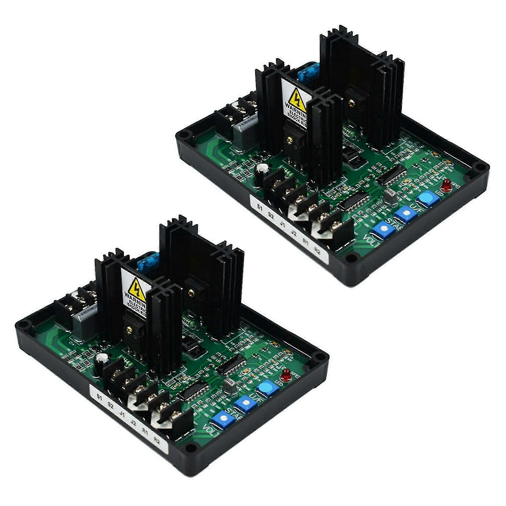 2x Automatic Voltage Regulator Fit For Parbeau Generator Avr Gavr-20a