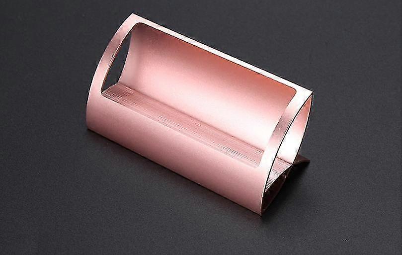 Metal Business Card Holder For Desk, Modern Aluminum Business Card Display Holder Stand, Desktop Name Card Rack Organizer Desk Card Accessory For Offi