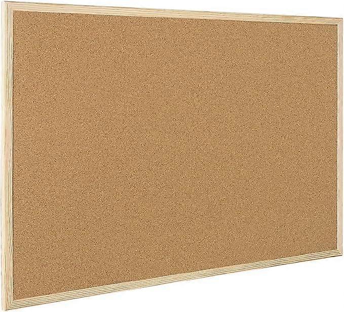 Papier Natural cork board with pine frame, nails and assembly kit 40 x 30 cm