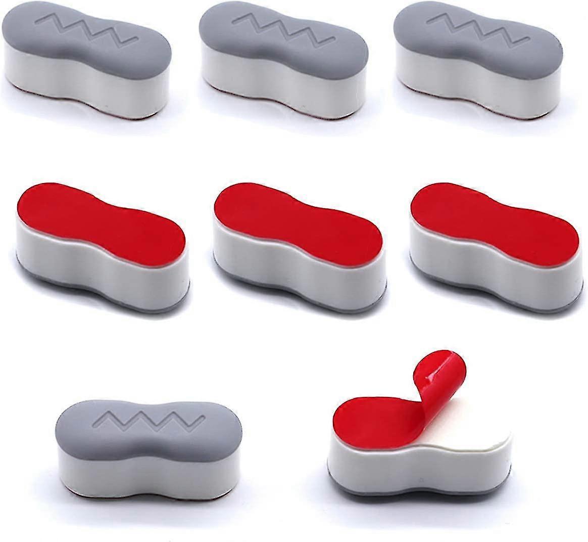 8 stk toalettsete støtfangere toalettsete montering