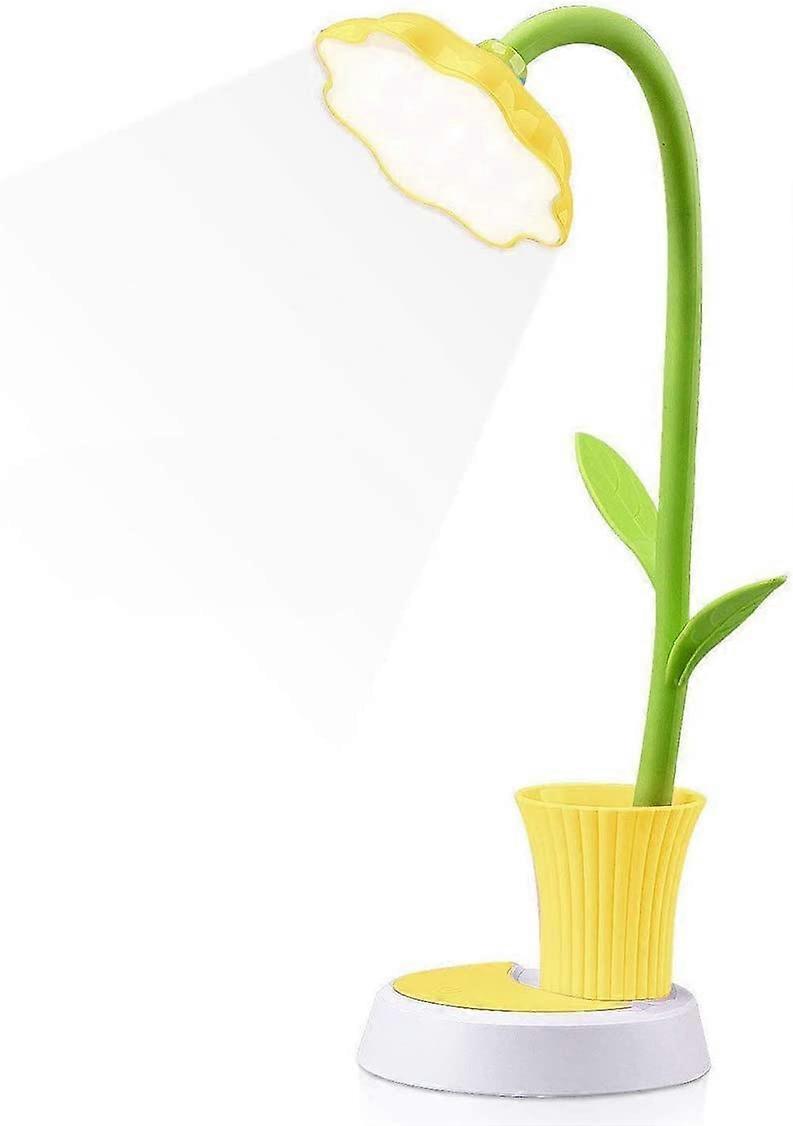 Kids Desk Lamp - Creative Rechargeable(Yellow)