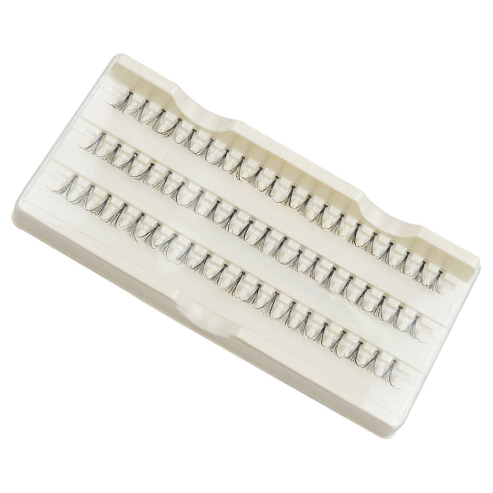 1 Box False Eyelashes Set Planting Graft Kit Single 60 Clusters Man Made Fiber Eyelash Tool